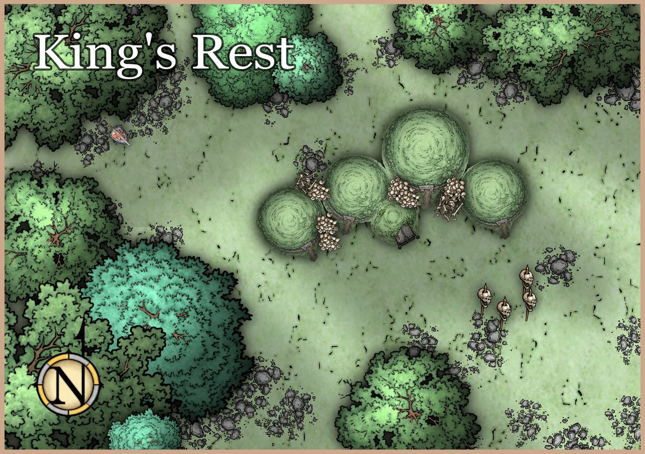 Nibirum Map: king's rest by Ricko Hasche